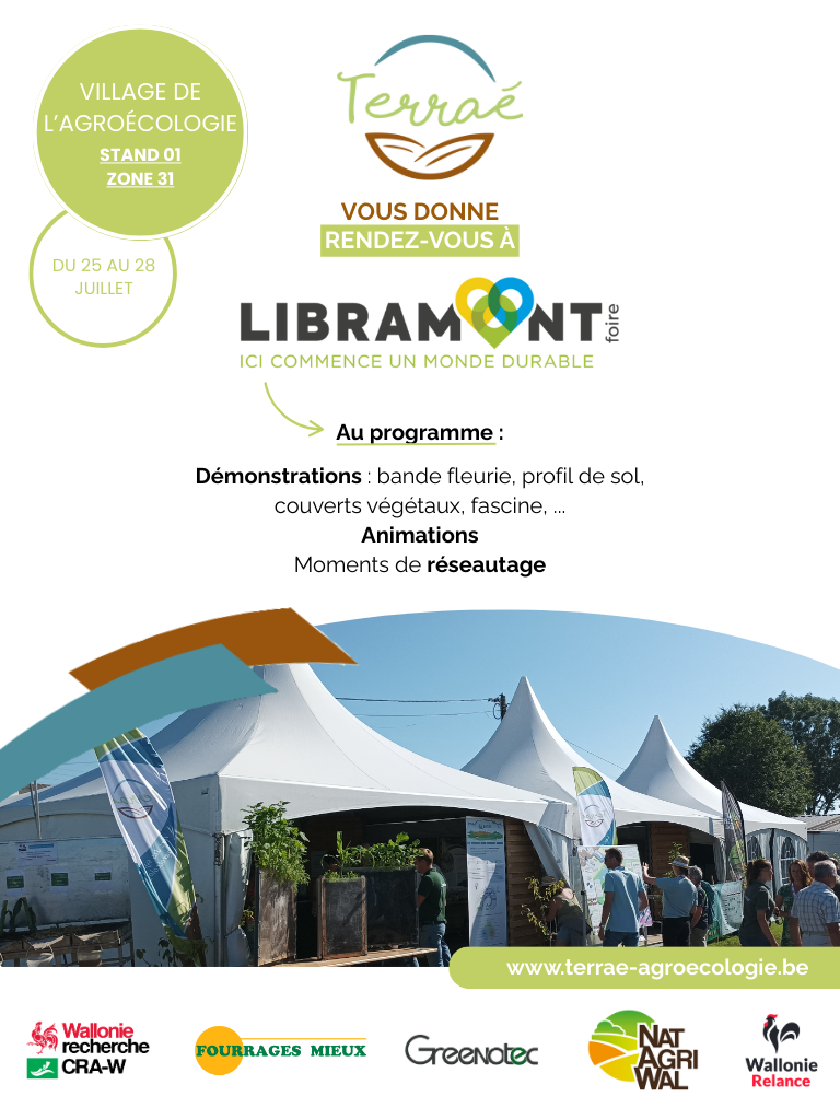 Visuel Terraé à la Foire de Libramont