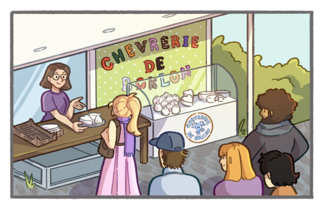vente au marché